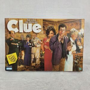 Vintage 1998 Parker Brothers Clue Classic Detective Board Game Complete